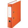 GielleService Raccoglitori ad arco a leva Esselte Lever Arch Formato A4 Dorso 75mm Capacità 500fogli Colore ARANCIONE