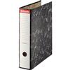 GielleService Raccoglitori ad arco a leva Esselte Lever Arch Formato A4 Dorso 75mm Capacità 500fogli Colore NERO MARMORIZZATO