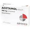 ABIOGEN PHARMA SpA Acetamol 500 mg Adulti Paracetamolo 20 Compresse