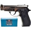 BRUNI M84 9MM SILVER A SALVE COMPRESO 50 CARTUCCE