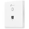 TP-Link EAP115-Wall Access Point Wireless N300 Mbps, 802.11b/g/n, 1 10/100 Mbps LAN, Supporto 802.3af PoE, Captive Portal, Gestione Software Centralizzata, Predisposizione al Montaggio a Muro