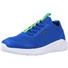 Geox J Sprintye Boy, Scarpe da Ginnastica Bambini e ragazzi, Blu (Royal Green), 24 EU