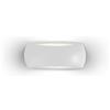 IDEAL LUX Applique E27 per esterno plastica bianco - 123745