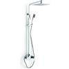 Tamanaco Colonna Doccia Meccanica Tamanaco Serie Quadro NETTUNO Soffione 25X25 Cromo - CD700171NE