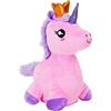Kögler 75673 - Laber - Unicorno Rosa, Il Tutto nachplappert, Peluche