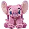 Disney Store Morbido peluche medio Angel, Lilo & Stitch, 38 cm, personaggio coccoloso realizzato con tessuto morbido e dettagli ricamati, adatto a tutte le età