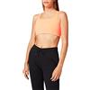 Nike CZ7213-854 Swoosh Air Bra Reggiseno Sportivo Donna Bright Mango/Bright Mango/(Reflective Silv) XS