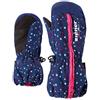 Ziener Baby LANGELO AS MINIS - Guanti da sci/sport invernali | impermeabili, traspiranti, stampa con fiocchi di neve (stampa a fiocchi di neve), 86 cm