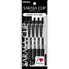 Zebra Pen Zebra - Clip Sarasa P-JJE15-BK5, 1 mm, confezione da 5 penne