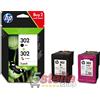HP BIPACK CARTUCCE ORIGINALI HP 302 X4D37AE 1x NERO F6U65AE + 1x COLORE F6U65AE - HP - X4D37AE