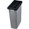 Ristosubito Contenitore per la raccolta differenziata , OFFICE 90 Gettacarte con coperchio raccolta bicchieri MDL 90 L Modello 102211