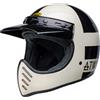 BELL Casco Bell Moto-3 ECE6 ATWYLD Orbit bianco nero