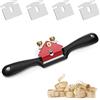 JJQHYC Pialla a coda regolabile lavorazione del legno taglio pialla coda Spokeshave legno lavoro taglio mano strumento regolabile strumenti di lavoro in legno