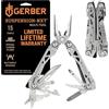 Gerber Pinza Multiuso con Clip per Fissare alla Cintura, 15 Funzioni, Suspension NXT, Peso: 190 g, Lunghezza da Chiuso: 10,8 cm, Argentato, 31-003345