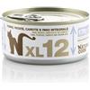 Natural Code XL 12 Tonno Patate Carote e riso 170gr umido gatto 170g