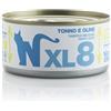 Natural Code XL 8 Tonno e Olive 170gr umido gatto 170g