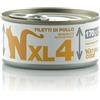 Natural Code XL 4 Filetti di pollo 170gr umido gatto 24 x 170g