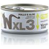 Natural Code XL 3 Pollo e Aloe 170gr umido gatto 24 x 170g