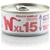 Natural Code XL 15 Pollo e Agnello 170gr umido gatto 170g