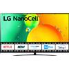 LG NanoCell 75'' Serie NANO76 75NANO766QA 4K Smart TV NOVITÀ 2022 GARANZIA ITALIA