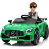 ATAA Mercedes GTR Mini 12v - Verde - Macchina elettrica per bambini sport ufficiale Mercedes batteria con telecomando per genitori