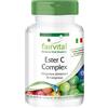 Fairvital | Complesso Ester C - per 3 mesi - VEGAN - vitamina C tamponata con bioflavonoidi - 90 compresse - adatto allo stomaco