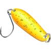 Fishing Tackle Max FTM Spoon Boogie trota Indicatore di direzione 1,6 G, orange/gelb Glitter