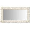Biscottini Specchio grande da parete 2 metri x 110 cm | Specchio da parete grande con cornice in legno | Specchio da terra grande