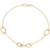 Gioielleria Lucchese Oro Bracciale Donna Oro Giallo GL100714