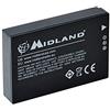 Midland C1124 Batteria Litio, Nero