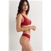Intimissimi Reggiseno A Balconcino Giorgia In Pizzo Rosso