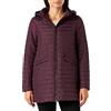 Geox W Ascythia Giacca, Prune Purple, 44 Donna