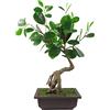 Leaf Piccolo albero di bonsai artificiale