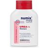 numis med Shampoo con il 5% di urea - shampoo per capelli lenitivo per il cuoio capelluto estremamente secco e pruriginoso - cura dei capelli vegana senza siliconi, parabeni, oli minerali (1x 200 ml)