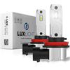 LUXLIGHT Lampadina LED 100% ADATTABILE H8-H9-H11-H16 14'000 LM 30W 6500K Bianco 2PZ Kit Lampada Sostituzione PLUG AND PLAY Alogena, Fari Abbaglianti e Anabbaglianti per Auto