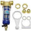 TOPWAY Prefiltro d'Acqua Rubinetto filtro acqua a sedimenti lavabile e riutilizzabile Depuratore d'acqua Prefiltro ad osmosi Acciaio inossidabile 60 micron 150202