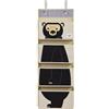 3 Sprouts Organizer da muro 3 Sprouts 4 tasche Orso