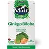 Matt - Integratore Ginkgo Bilboa - Integratore Alimentare per la Memoria e le Funzioni Cognitive - 40 Compresse (18 g)