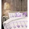 IlGruppone Il Gruppone Passione Casa Copripiumino 100% Cotone Sacco e Federe Prodotto Italiano con Stampe Moderne in Morbido Cotone Disegni Moderni in più Colori - Cuori Lilla - Singolo