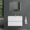 Mobile bagno con lavabo e specchio N99 - Frame