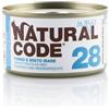 Natural Code 28 Tonno e Misto Mare in jelly 85gr umido gatto 24 x 85g
