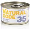 Natural Code 35 Tonno e Papaya 85gr umido gatto 85 g