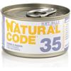 Natural Code 35 Tonno e Papaya 85gr umido gatto 24 x 85g