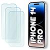 Phonix 3 pz. Vetro Temperato per iPhone 14 PRO Italia - EDGE TO EDGE GLASS Pellicola per Vetro iPhone - Proteggi Schermo Antigraffio, Antiurto e Facile da Installare, AMZ1461PTG3