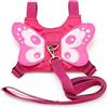 Cisixin Sicurezza Guinzaglio Link Farfalla Strap Anti-Loss con Spalline Regolabili per Bambino e Bambino Imparare A Camminare