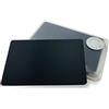 Ebamaz Custom laser inciso placca di metallo piastra VIP Business carta di nome etichetta tag 86 x 54 confezione da pezzi Stainless Steel 0.5mm thickness Original Finishing Black (No Engrave)
