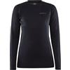 CRAFT Abbigliamento Abbigliamento Invernale Intimo Craft Core Warm Baselayer Ls Woman Black