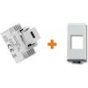 Fanton caricatore 1 USB-C 3A Ricarica rapida 18W da incasso Bticino Axolute bianca - 82901