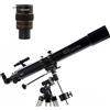 Celestron telescopio rifrattore 80/900 Powerseeker 80EQ (160X) - CE21048-DS
