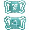 Chicco PhysioForma - Light Succhietto 16-36M Tettarella in Silicone Azzurro, 2pz